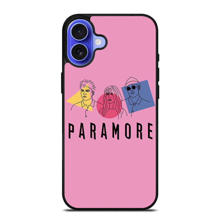 PARAMORE ROCK BAND PINK iPhone 16 Case Cover