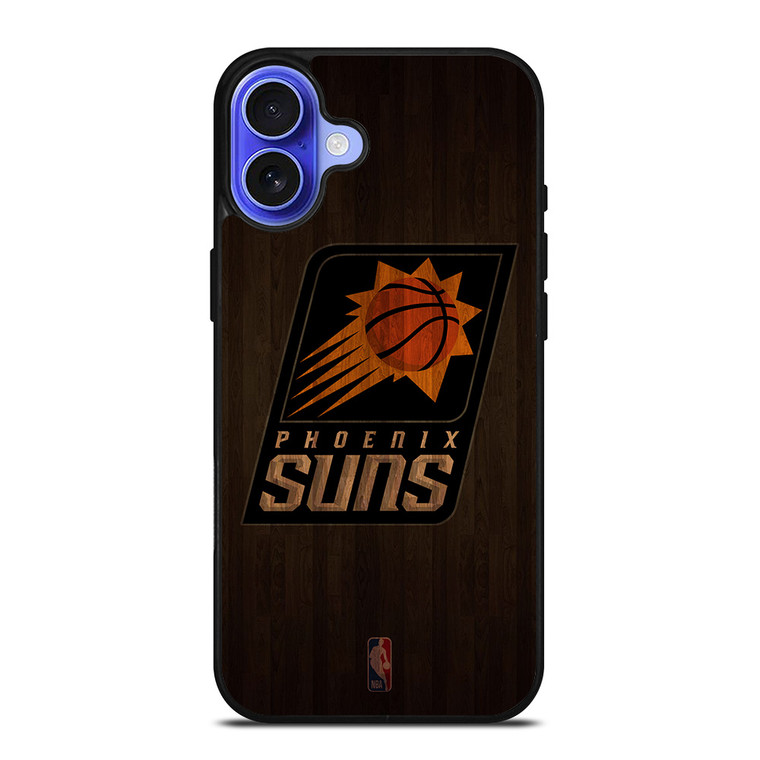 PHOENIX SUNS BASKETBALL COURT NBA iPhone 16 Case Cover