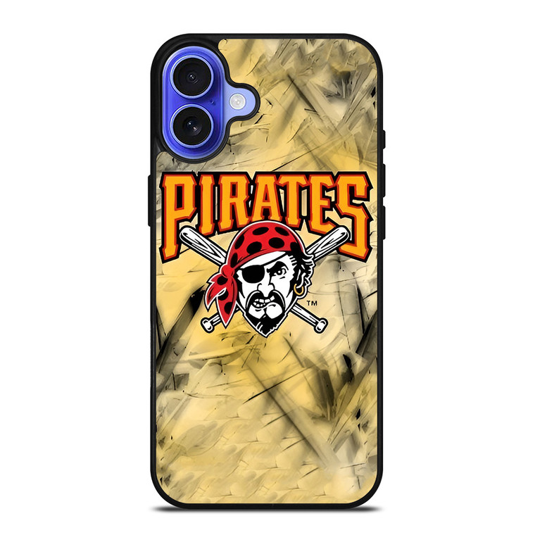 PITTSBURGH PIRATES BASEBALL LOGO TEAM ICON iPhone 16 Case Cover