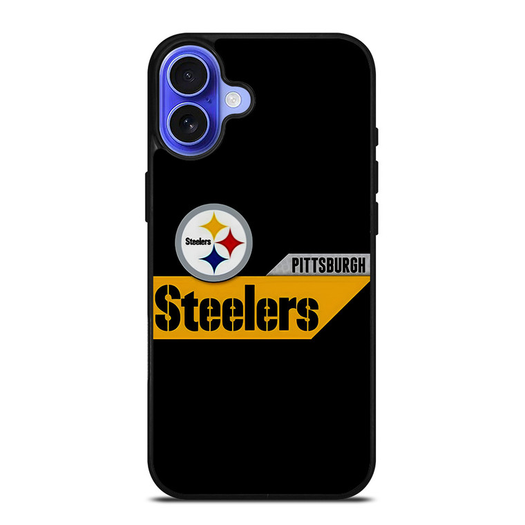 PITTSBURGH STEELERS FOOTBALL LOGO TEAM ICON iPhone 16 Case Cover