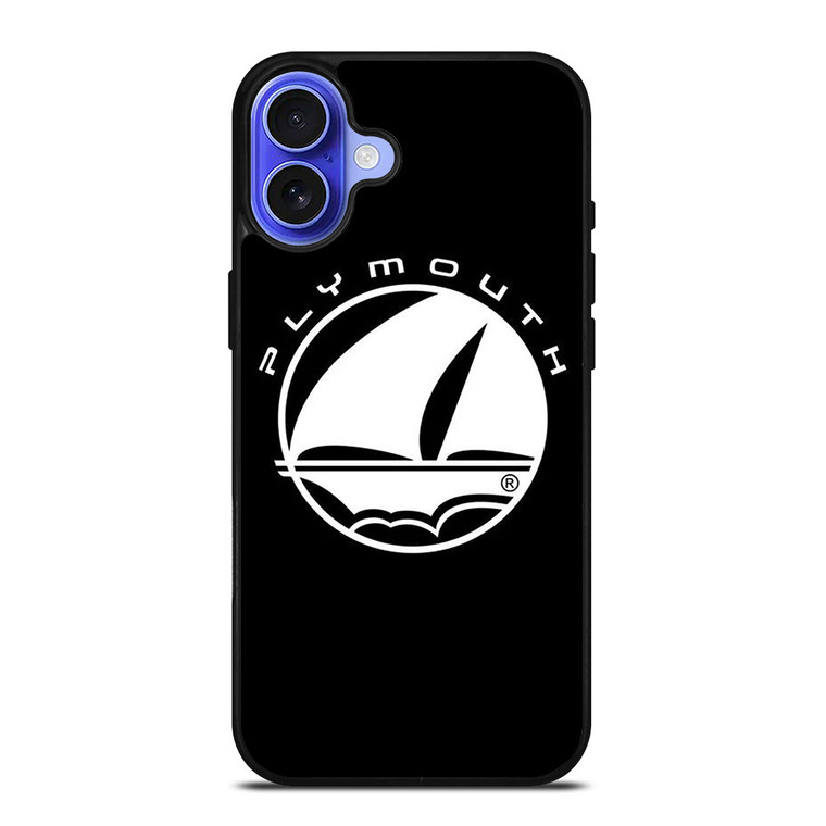 PLYMOUTH CAR LOGO iPhone 16 Case Cover