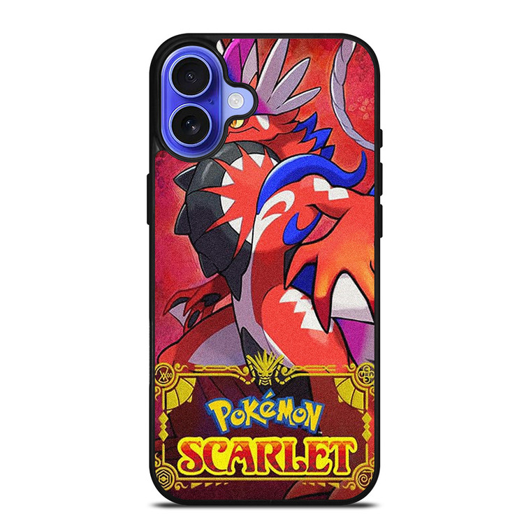 POKEMON SCARLET iPhone 16 Case Cover