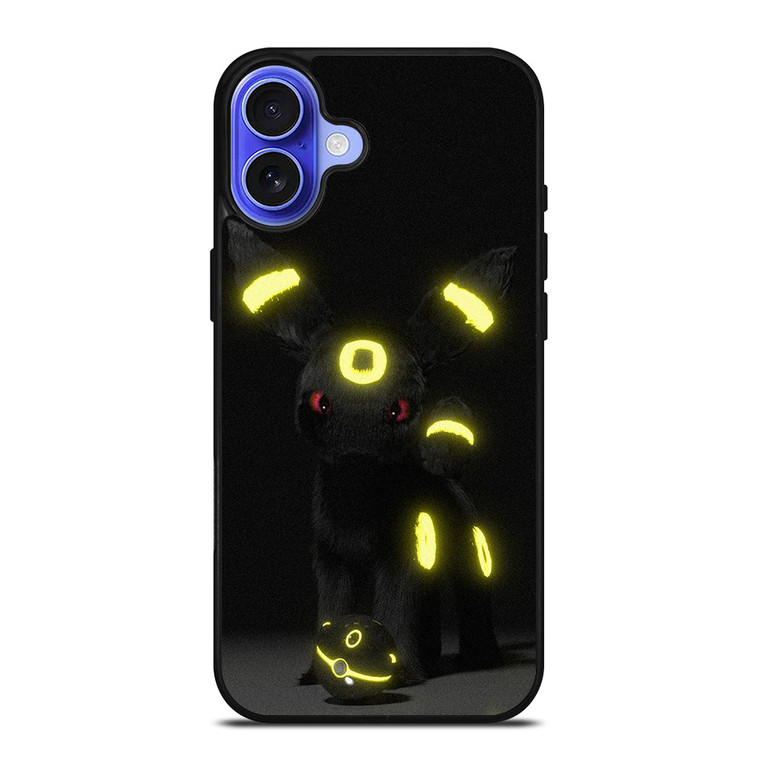 POKEMON UMBREON GLOWING iPhone 16 Case Cover