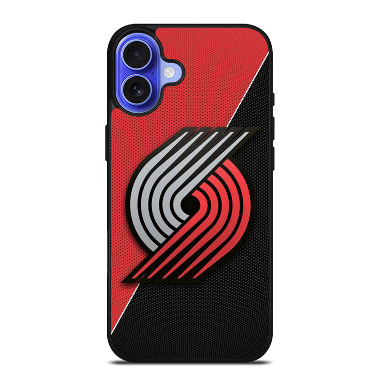PORTLAND TRAIL BLAZERS NBA BASKETBALL LOGO iPhone 16 Case Cover PORTLAND TRAIL BLAZERS NBA BASKETBALL LOGO iPhone 16 Case Cover