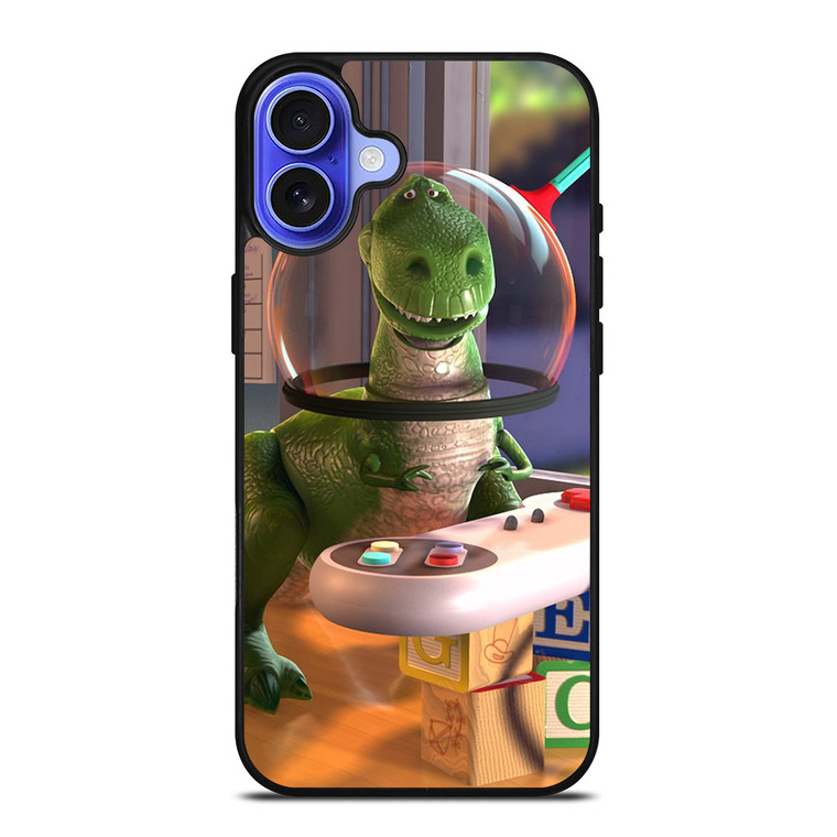 REX TOY STORY CARTOON iPhone 16 Case Cover