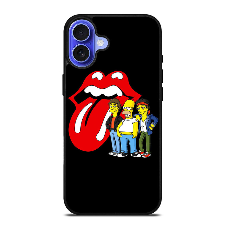 ROLLING STONES BART SIMPSON iPhone 16 Case Cover