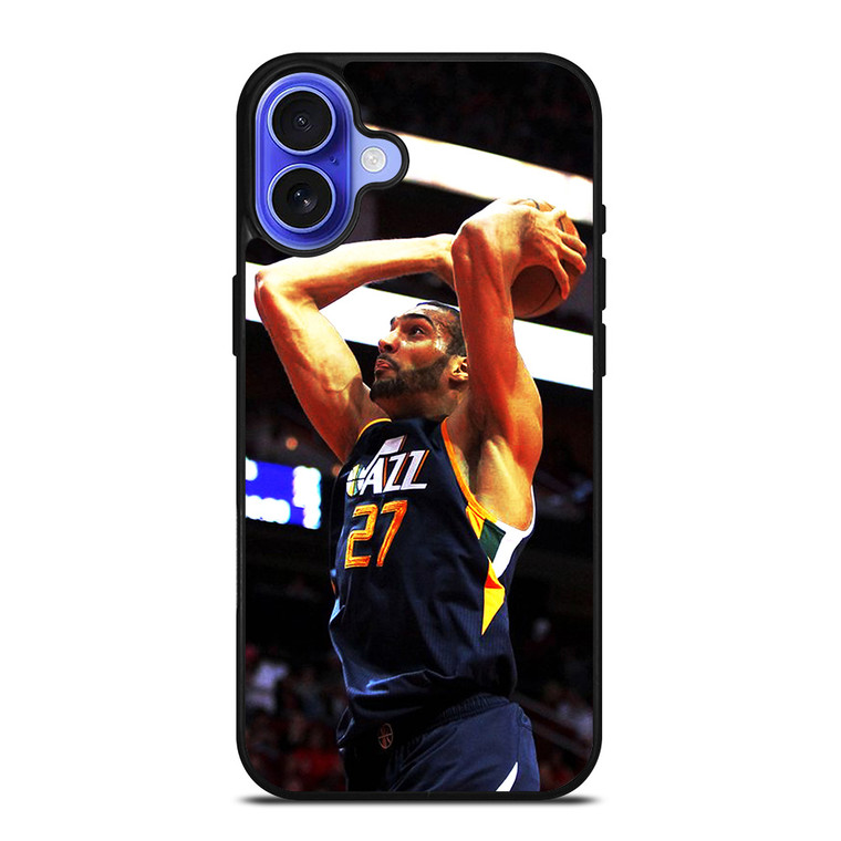 RUDY GOBERT UTAH JAZZ iPhone 16 Case Cover