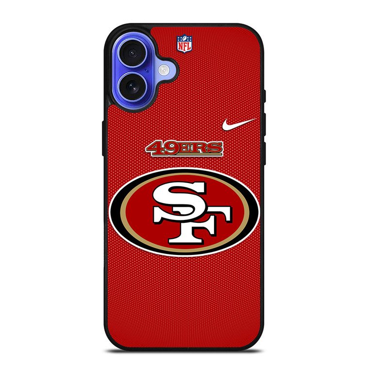 SAN FRANCISCO 49ERS NFL FOOTBALL NIKE iPhone 16 Case Cover
