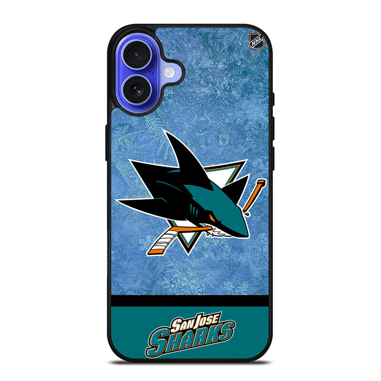 SAN JOSE SHARKS HOCKEY TEAM iPhone 16 Case Cover