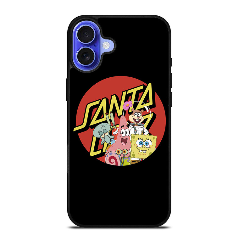 SANTA CRUZ X SPONGEBOB iPhone 16 Case Cover