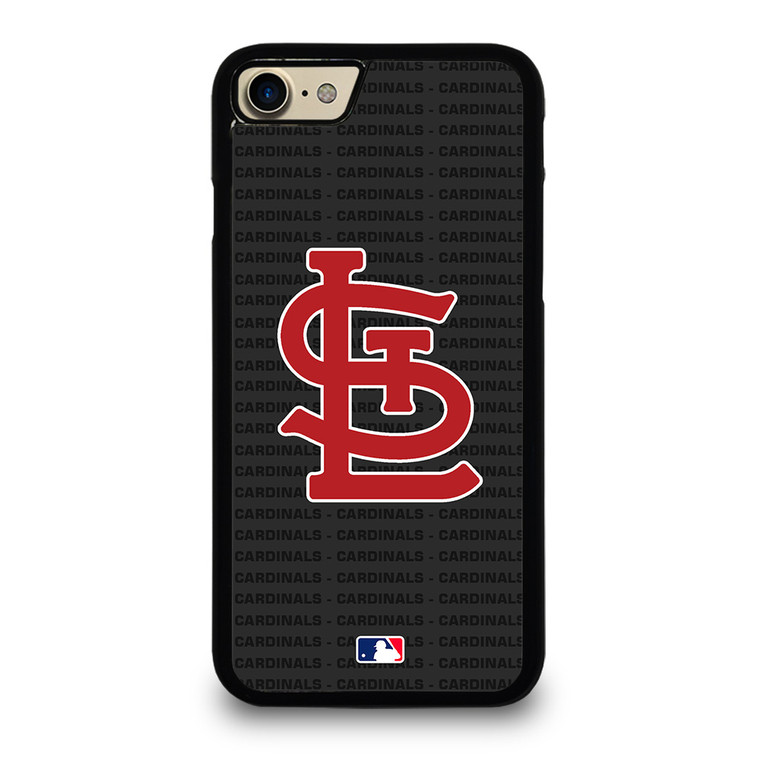 SAINT LOUIS CARDINALS BASEBALL BLACK iPhone 7 / 8 Case Cover
