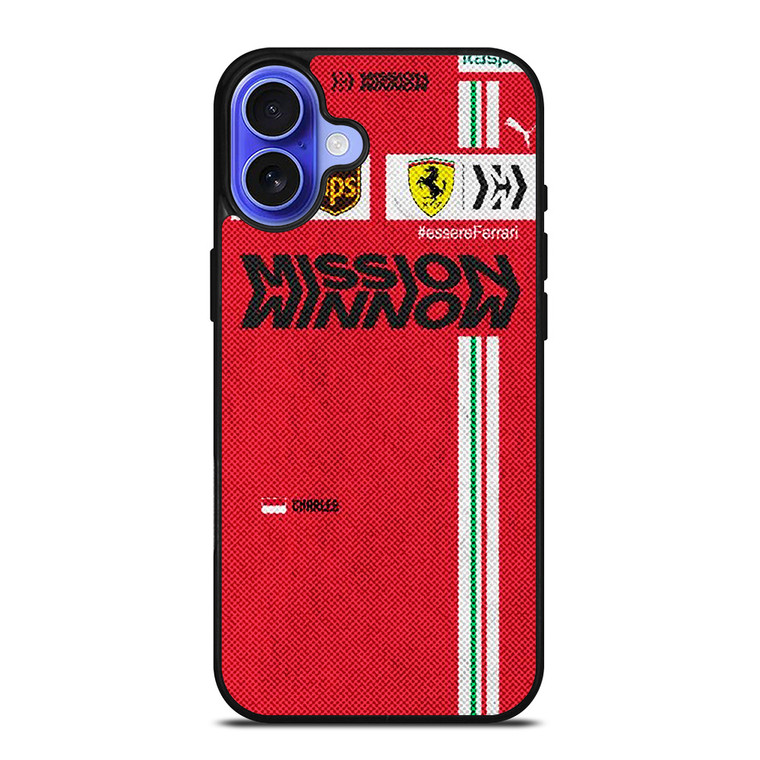 SCUDERIA FERRARI F1 JERSEY 2021 iPhone 16 Case Cover