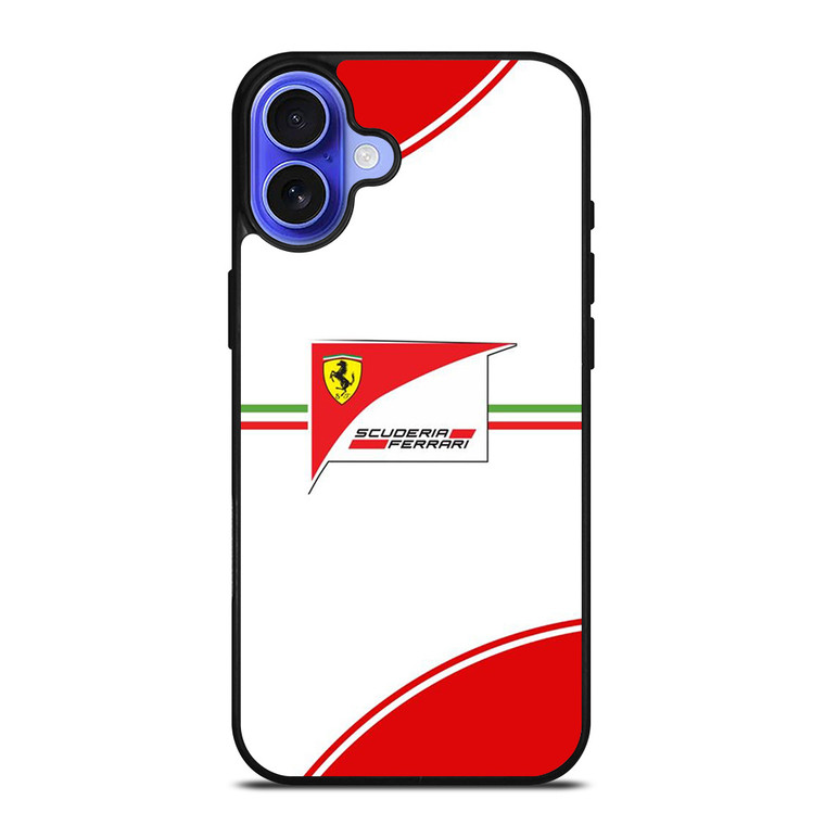 SCUDERIA FERRARI FORMULA ONE F1 RACING 3 iPhone 16 Case Cover