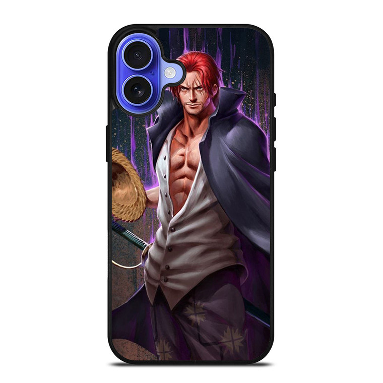 SHANKS ONE PIECE ANIME iPhone 16 Case Cover