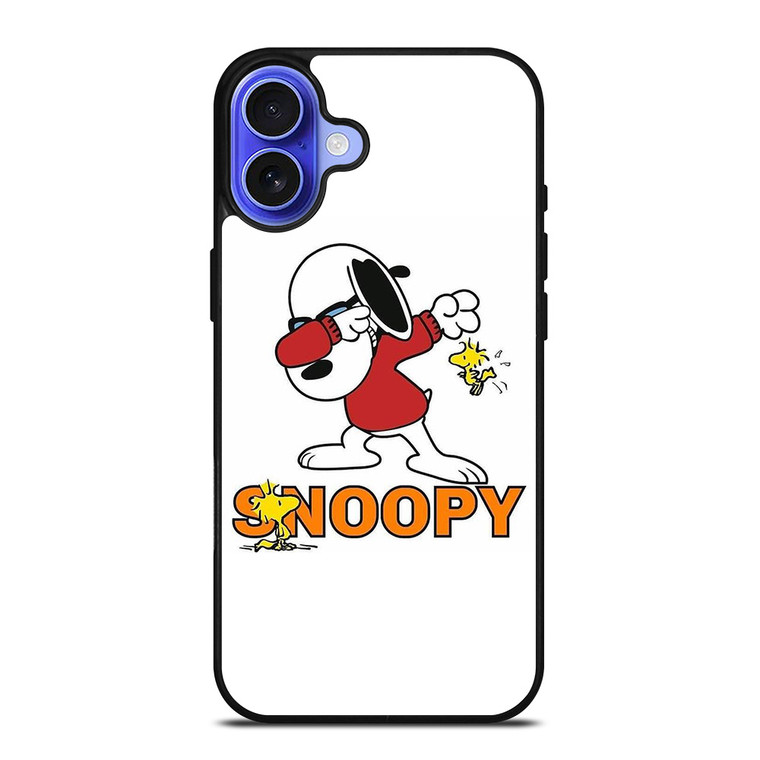 SNOOPY THE PEANUTS DAB STYLE iPhone 16 Case Cover