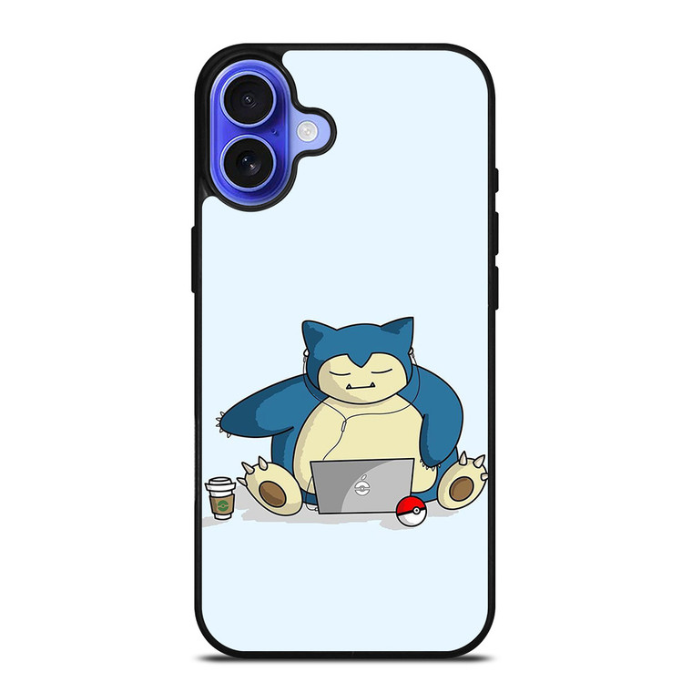 SNORLAX KABIGON POKEMON CUTE iPhone 16 Case Cover