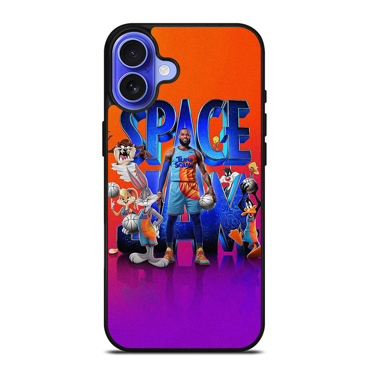 SPACE JAM LOONEY TUNES LEBRON JAMES iPhone 16 Case Cover