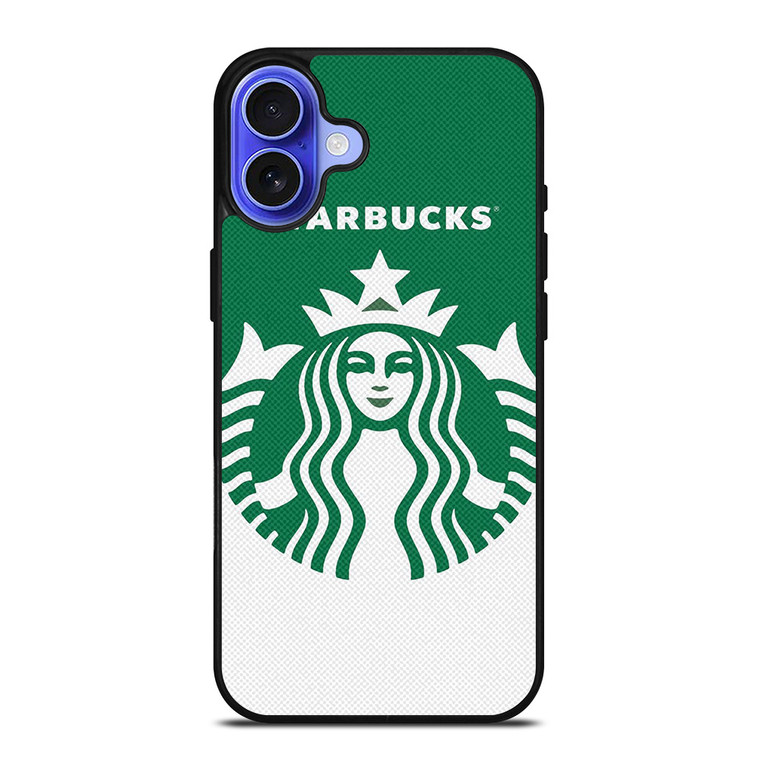 STARBUCKS COFFEE LOGO GREEN iPhone 16 Case Cover
