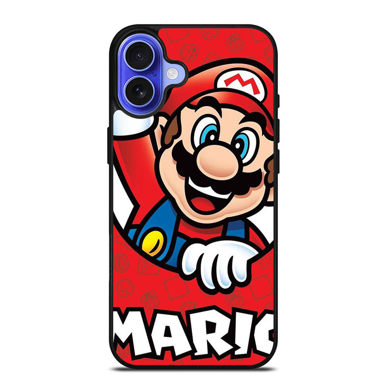 SUPER MARIO BROSS NINTENDO GAME ICON iPhone 16 Case Cover