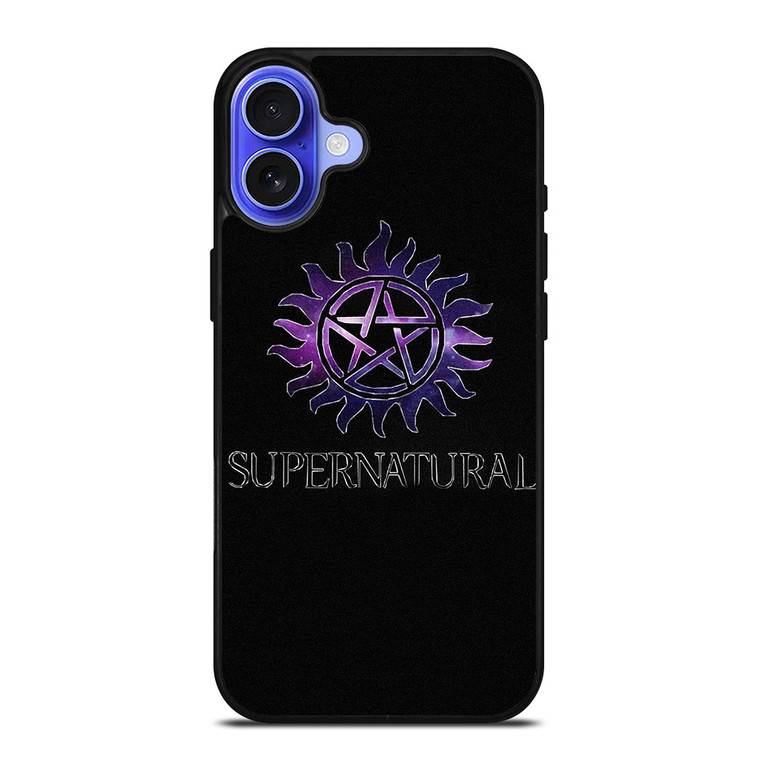 SUPERNATURAL MOVIES LOGO iPhone 16 Case Cover
