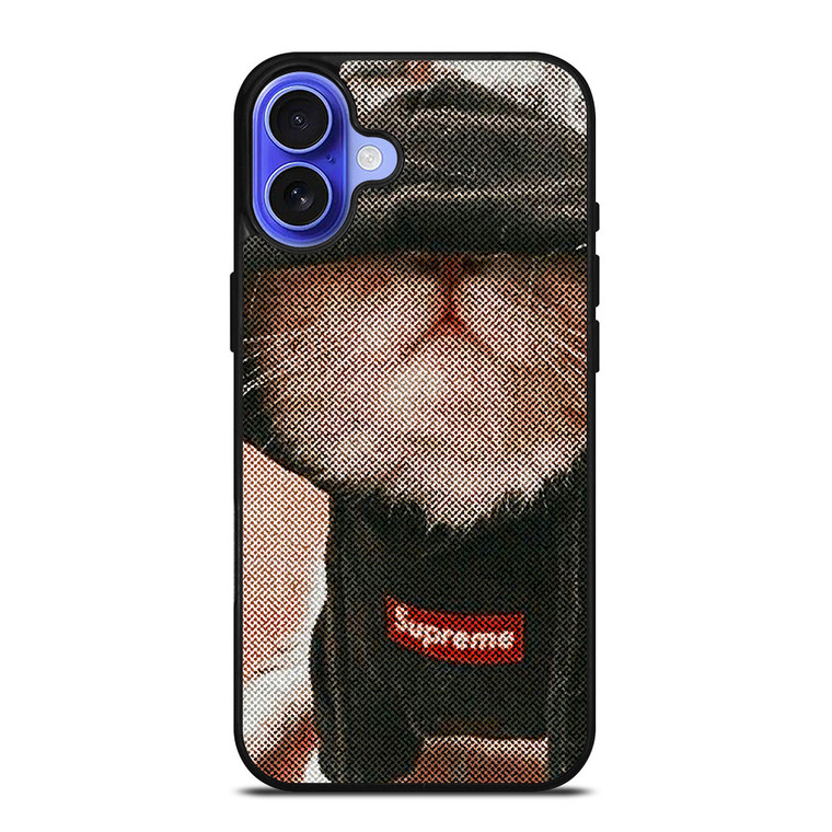 SUPREME CUTE CAT iPhone 16 Case Cover