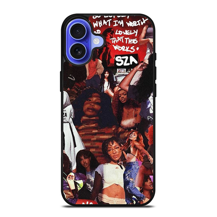SZA COLLAGE iPhone 16 Case Cover