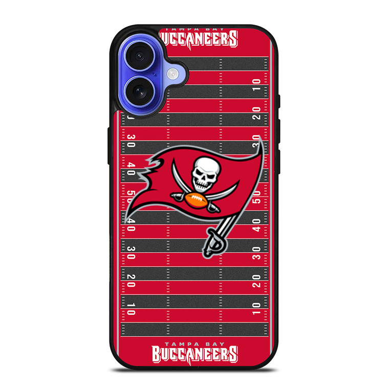 TAMPA BAY BUCCANEERS FOOTBALL FIELD iPhone 16 Case Cover