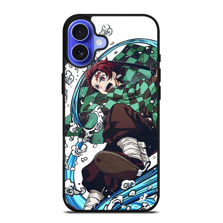 TANJIRO KAMADO DEMON SLAYER ANIME MANGA iPhone 16 Case Cover