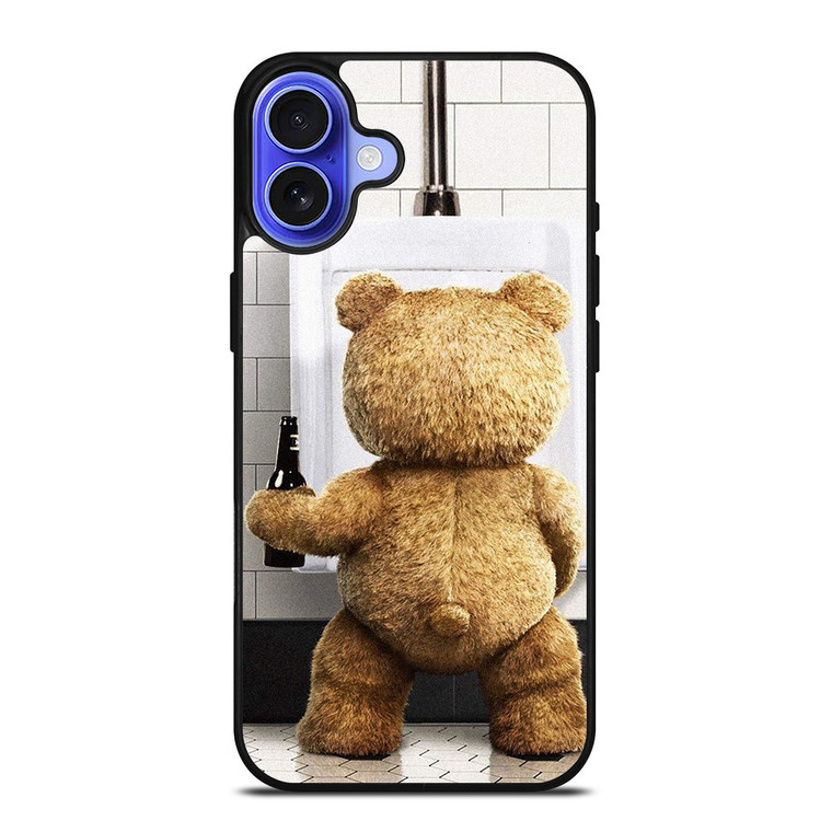 TED BEAR FUNNY iPhone 16 Case Cover