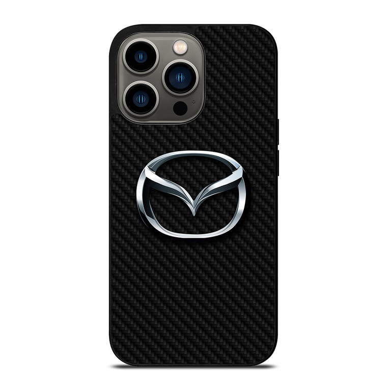 MAZDA MOTORS CARBON FIBER iPhone 13 Pro Case Cover