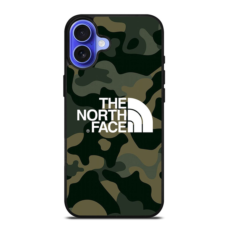 THE NORTH FACE LOGO CAMO iPhone 16 Case Cover