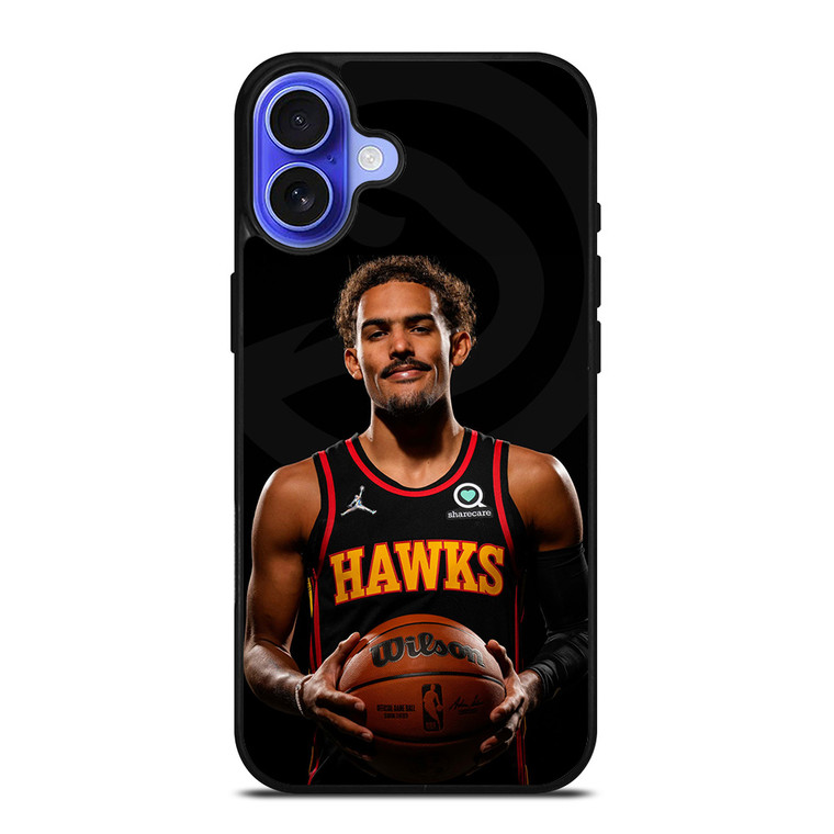 TRAE YOUNG ATLANTA HAWKS 4 iPhone 16 Case Cover TRAE YOUNG ATLANTA HAWKS 4 iPhone 16 Case Cover