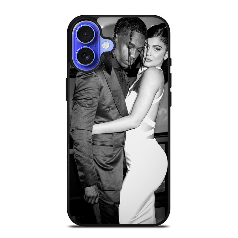 TRAVIS SCOTT AND KYLIE JENNER CUDDLING iPhone 16 Case Cover