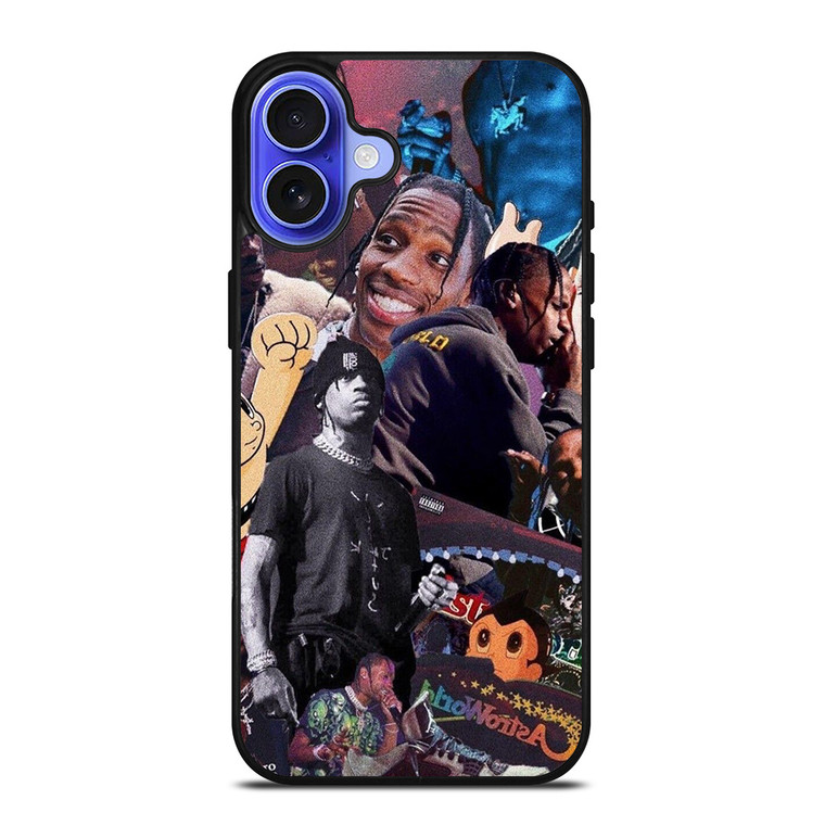 TRAVIS SCOTT ASTROWORLD COLLAGE iPhone 16 Case Cover