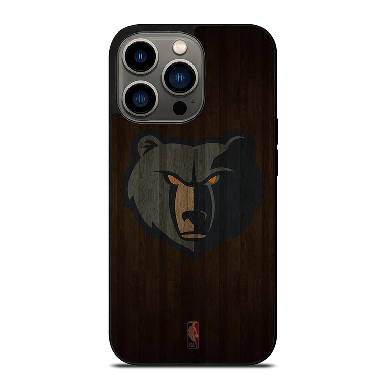 MEMPHIS GRIZZLIES BASKETBALL COURT NBA iPhone 13 Pro Case Cover