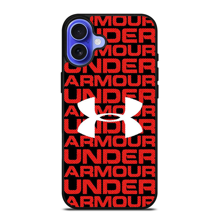 UNDER ARMOUR RED LOGO iPhone 16 Case Cover
