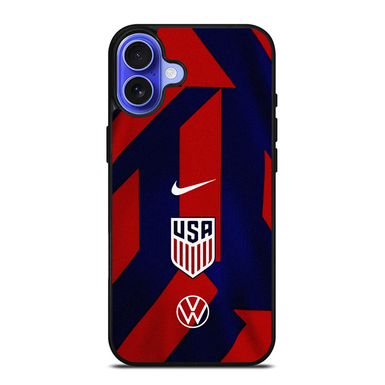 UNITED STATES SOCCER USMNT NIKE iPhone 16 Case Cover UNITED STATES SOCCER USMNT NIKE iPhone 16 Case Cover
