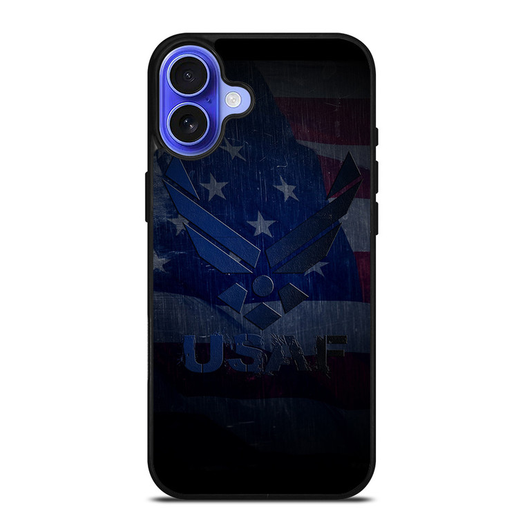 USAF UNITED STATES AIR FORCES LOGO iPhone 16 Case Cover