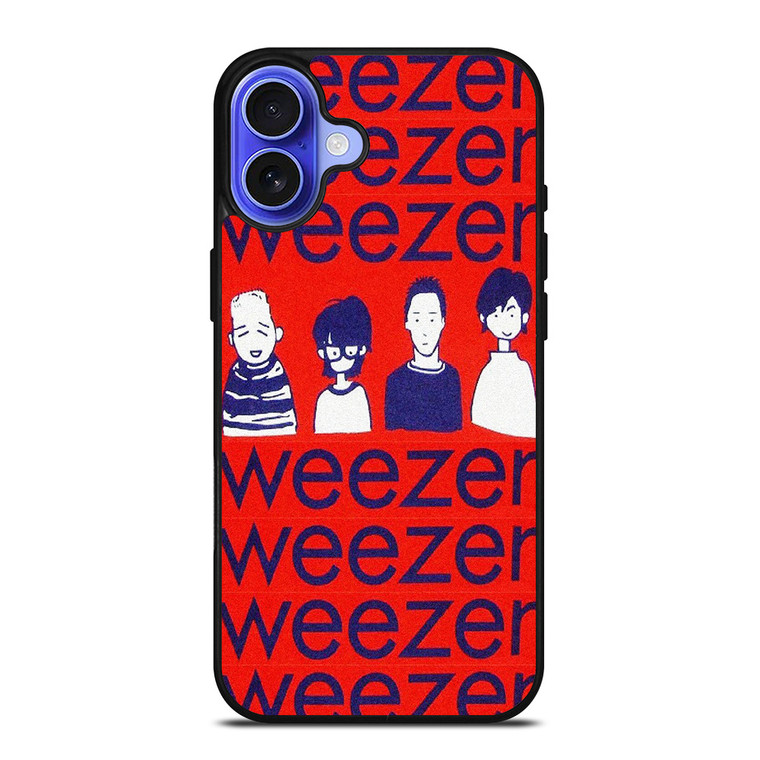 WEEZER ROCK BAND ART iPhone 16 Case Cover