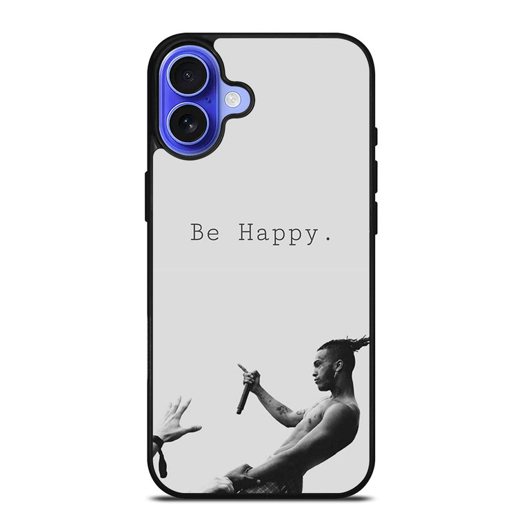 XXXTENTATION RAPPER BE HAPPY iPhone 16 Case Cover
