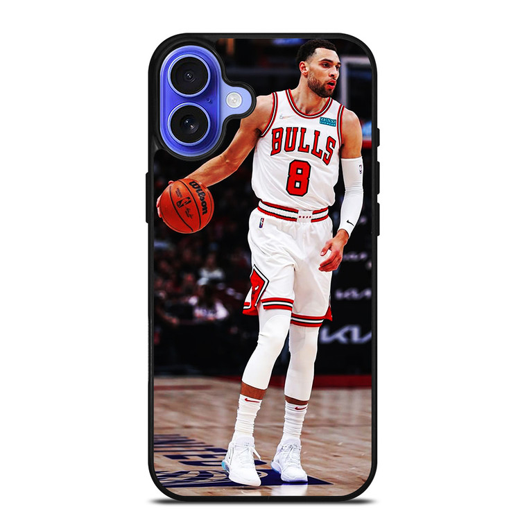 ZACH LAVINE CHICAGO BULLS 3 iPhone 16 Case Cover ZACH LAVINE CHICAGO BULLS 3 iPhone 16 Case Cover