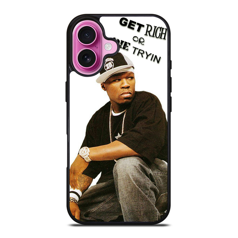 50 CENT GET RICH OR DIE TRYIN iPhone 16 Plus Case Cover 50 CENT GET RICH OR DIE TRYIN iPhone 16 Plus Case Cover