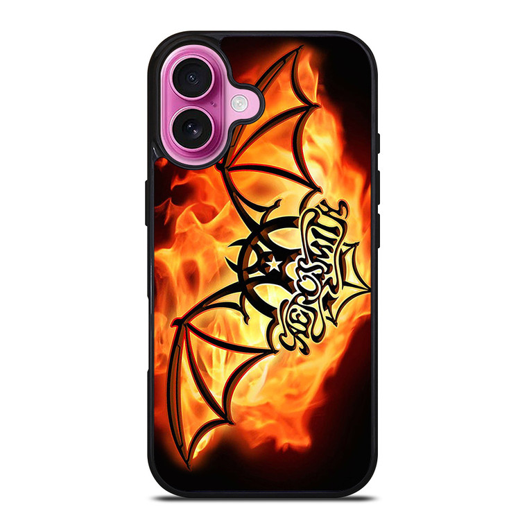 AEROSMITH ROCK BAND FIRE iPhone 16 Plus Case Cover