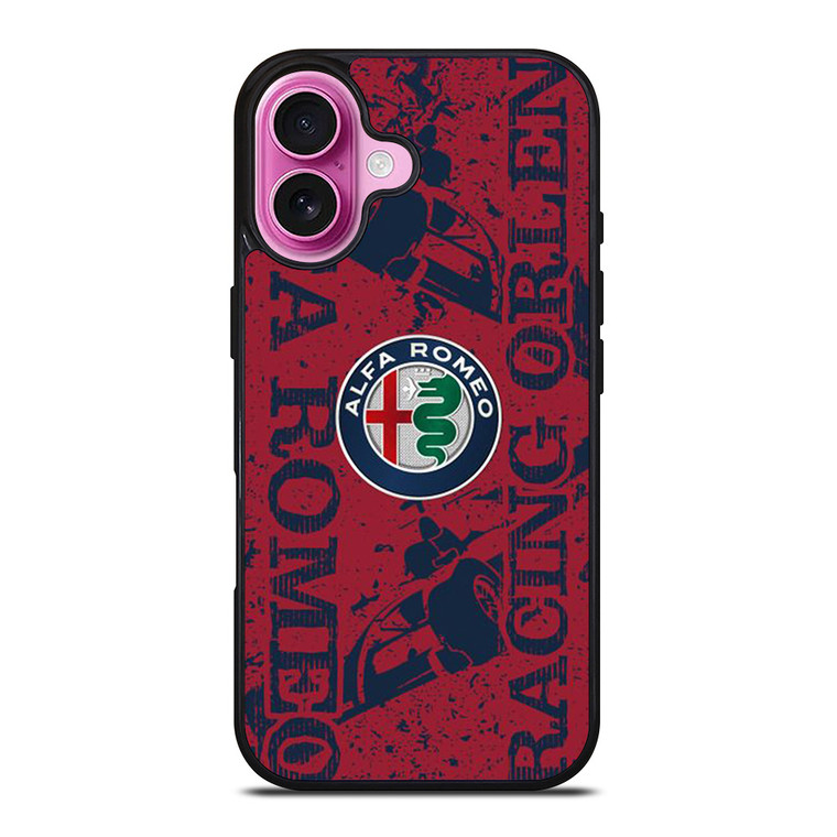 ALFA ROMEO LOGO ART CAR ICON iPhone 16 Plus Case Cover