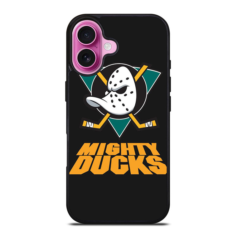 ANAHEIM DUCKS HOCKEY LOGO MIGHTY DUCKS iPhone 16 Plus Case Cover