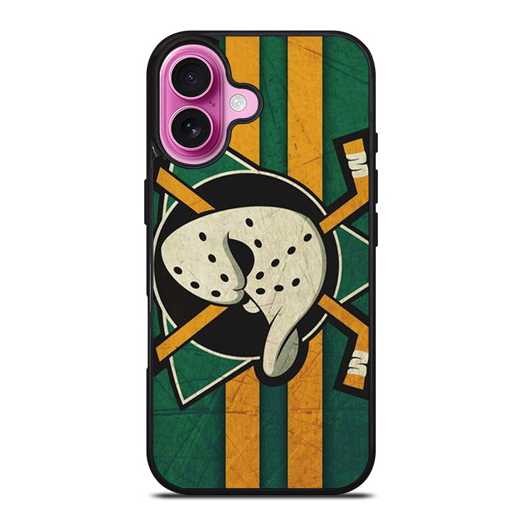 ANAHEIM DUCKS HOCKEY LOGO NHL TEAM ICON iPhone 16 Plus Case Cover ANAHEIM DUCKS HOCKEY LOGO NHL TEAM ICON iPhone 16 Plus Case Cover