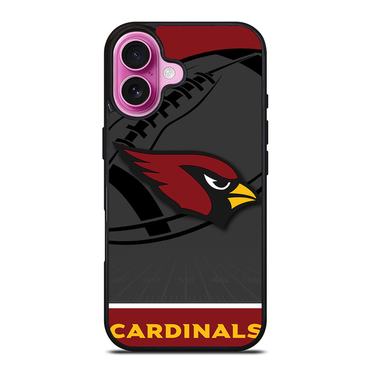 ARIZONA CARDINALS NFL TEAM iPhone 16 Plus Case Cover