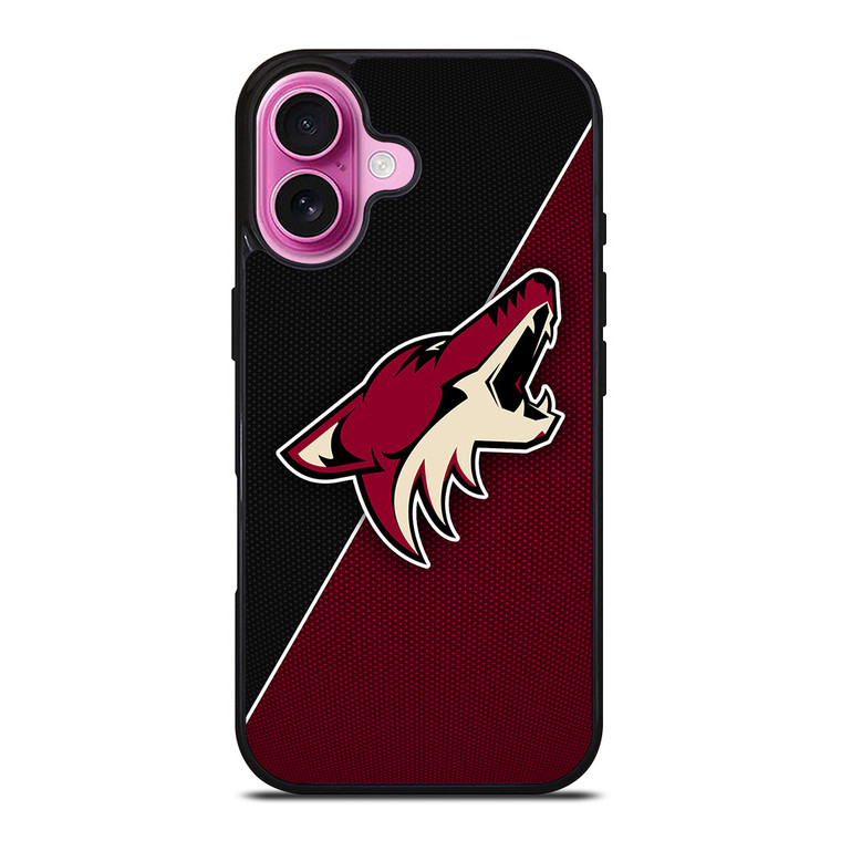 ARIZONA COYOTES NHL HOCKEY LOGO iPhone 16 Plus Case Cover