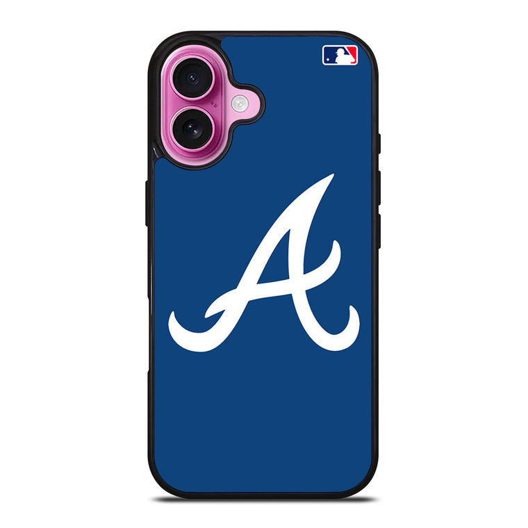 ATLANTA BRAVES MLB LOGO iPhone 16 Plus Case Cover