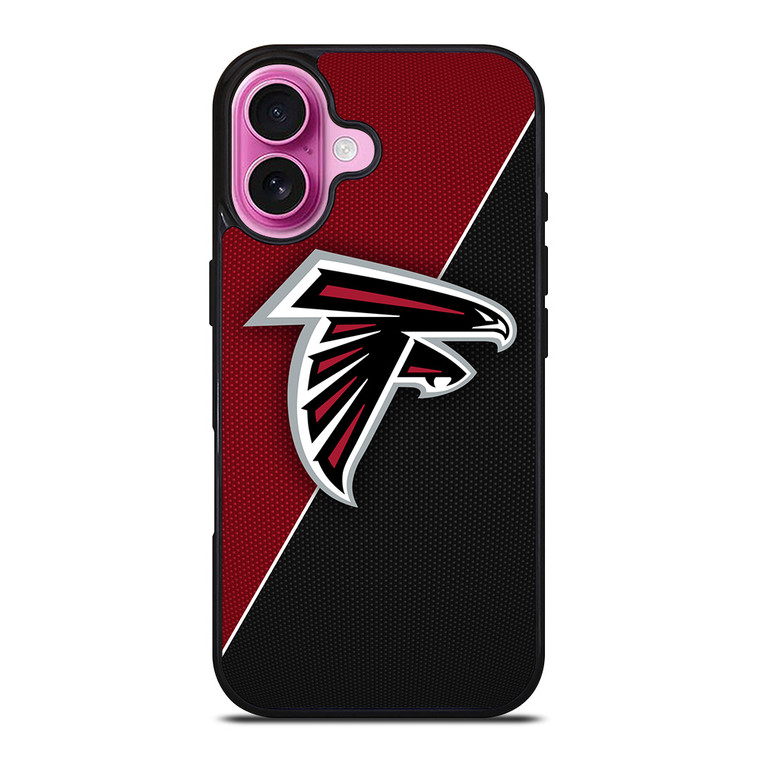 ATLANTA FALCONS NFL FOOTBALL LOGO iPhone 16 Plus Case Cover